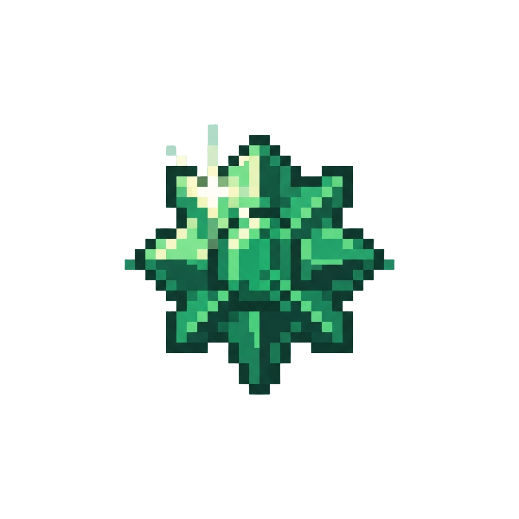 Sparkling Emerald Hyper-burst