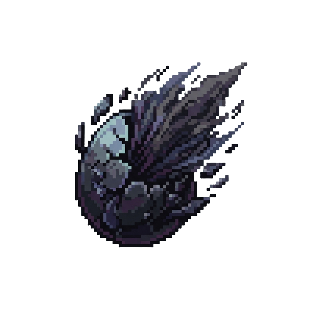 A Dark Void Smoke Egg Burst