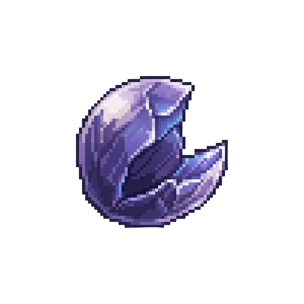 A Twilight Glass Shell Shatter