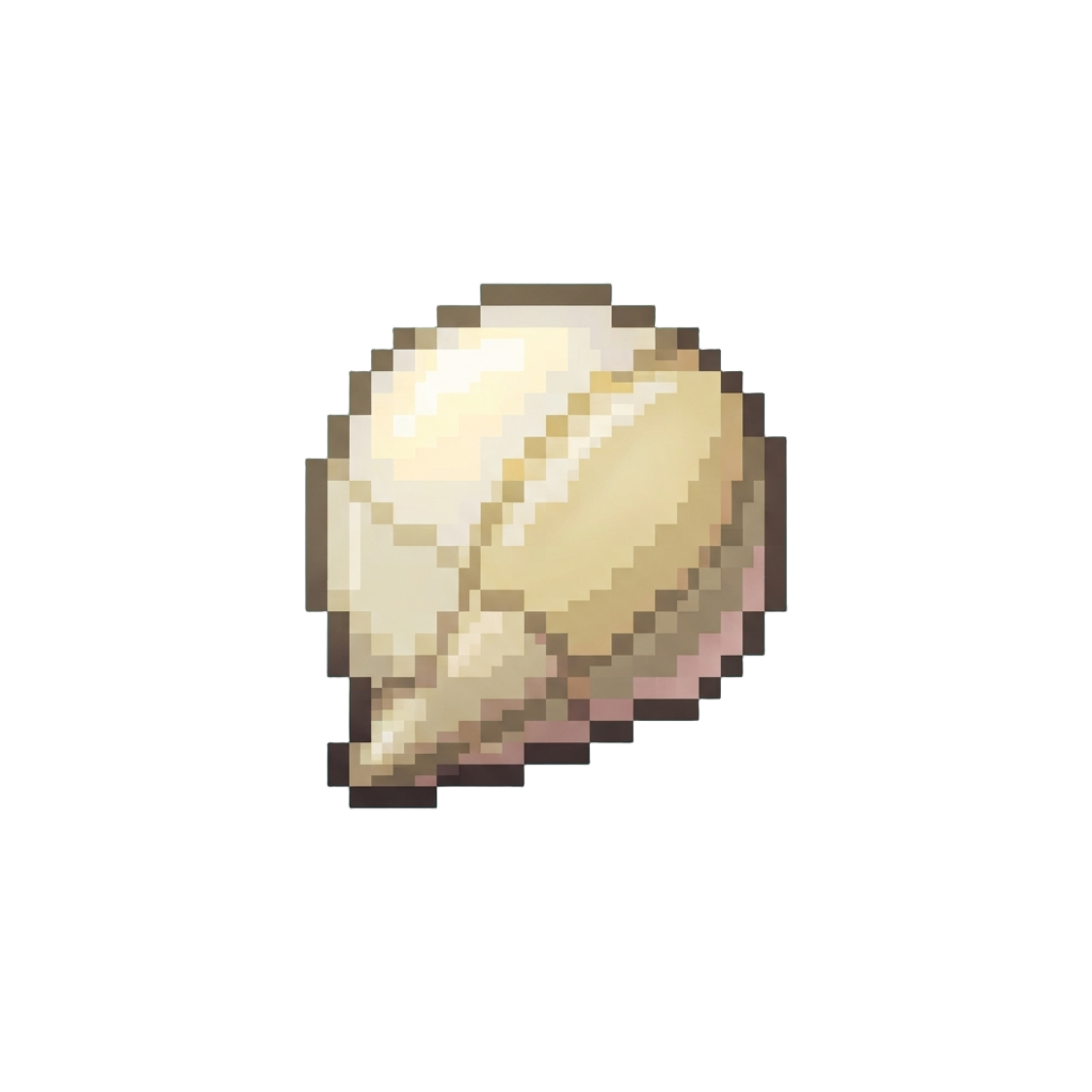 A Sleek Shiny Shell Drop