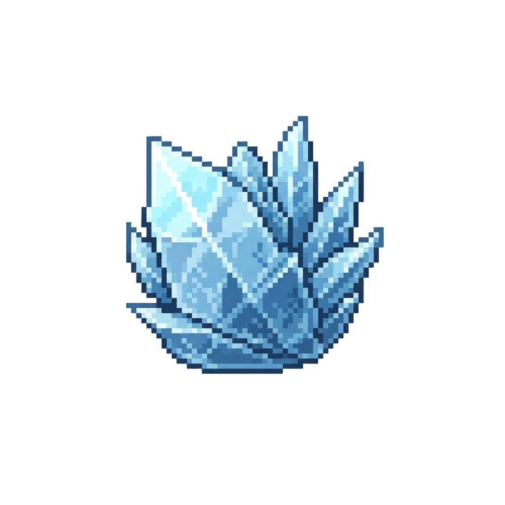 A Frozen Glass Shell Shatter