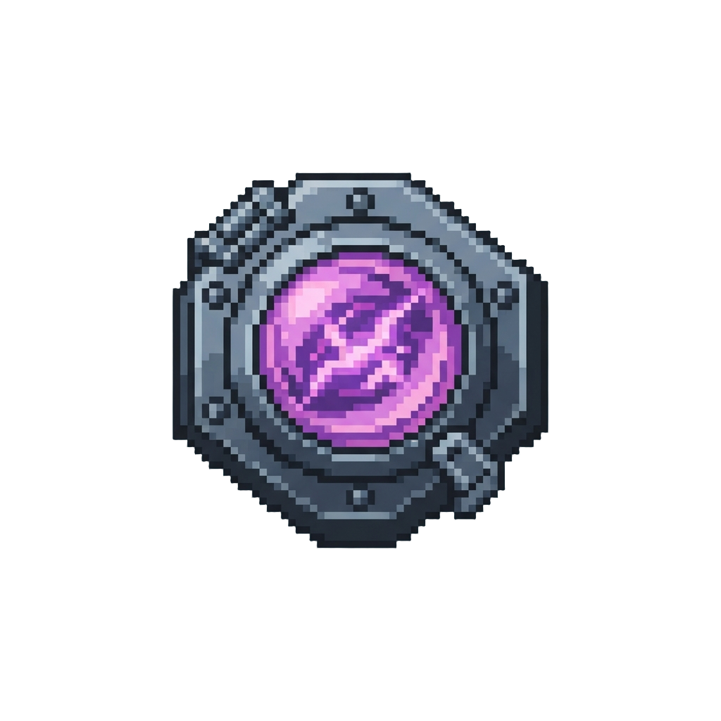 A Purple Energy Spark Hatch