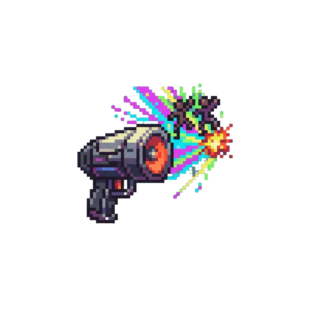 A Dubstep Gun Blasting Disco Lasers That Force All Nearby Enemies to Dance Before Exploding