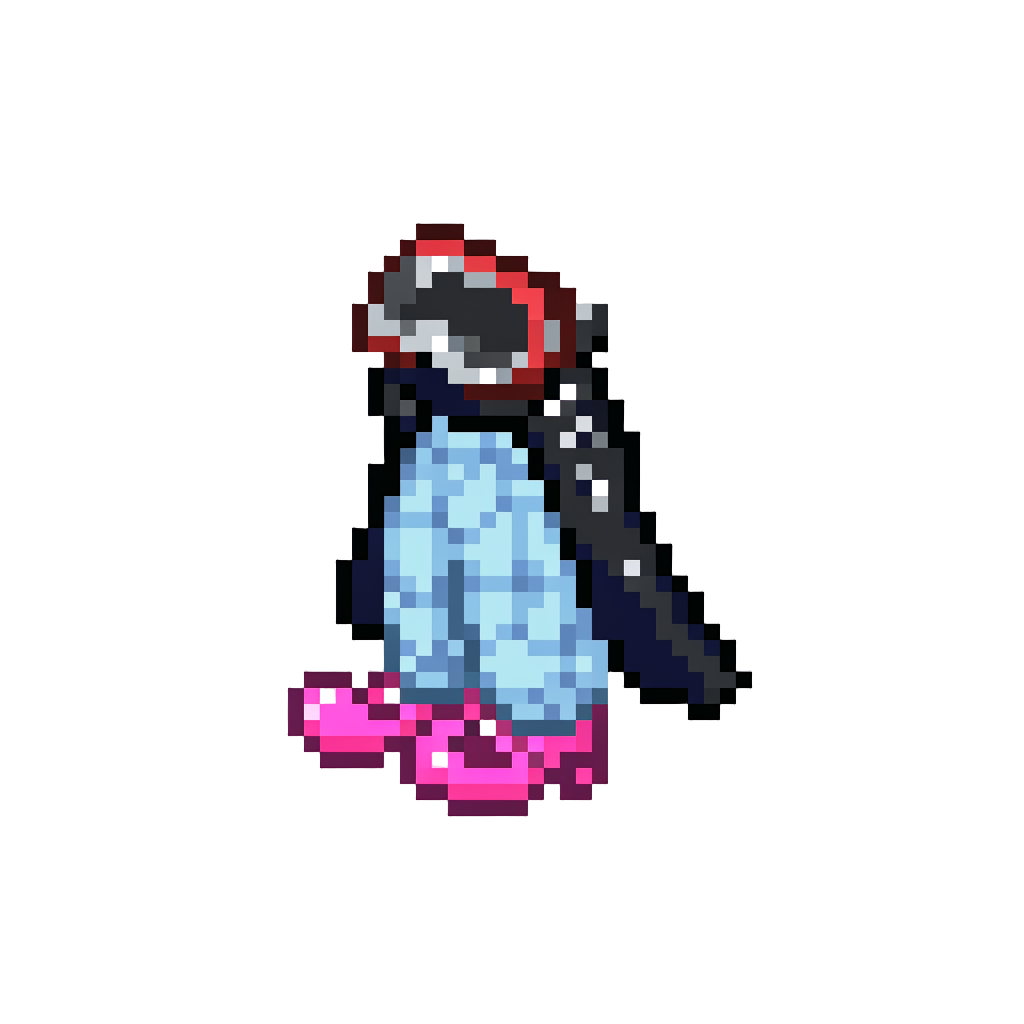 Neon Clown Shoes Paired with Flannel Sleep Pants, a Sequined Tuxedo Tailcoat, and Ski Goggles