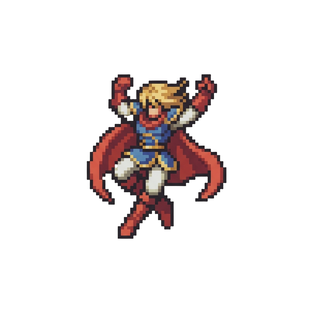 A Heroic Double-twirling Jump