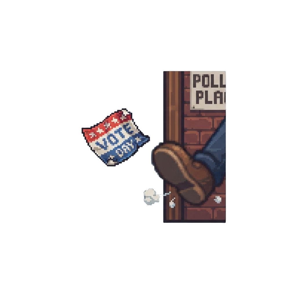 Getting Kicked Out of a Polling Place Mistaken for a Strip Club