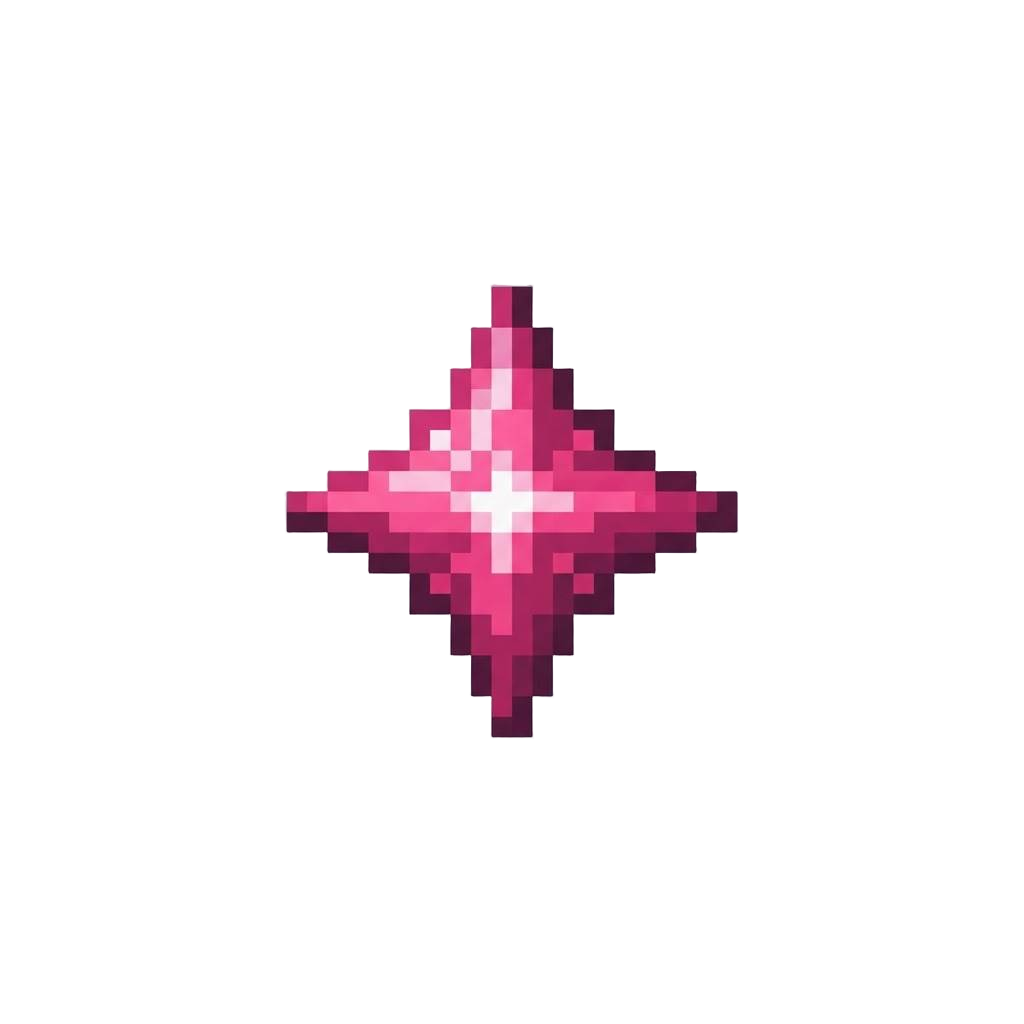 A Flashing Magenta Spark Animation