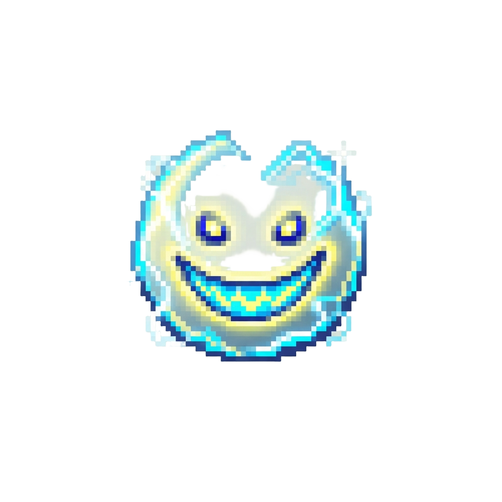 A Vibrant Electric Smile Animation