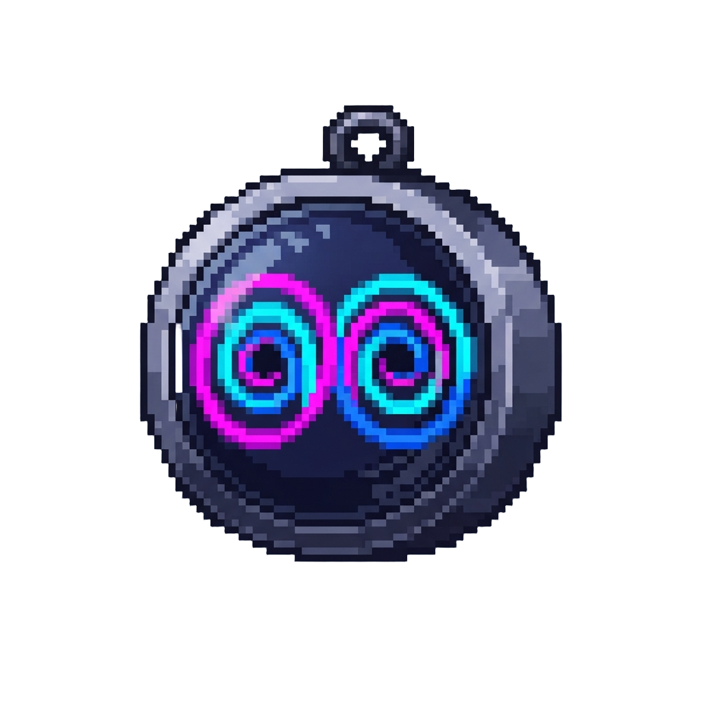 Swirling Neon Dizzy Spiral Eyes
