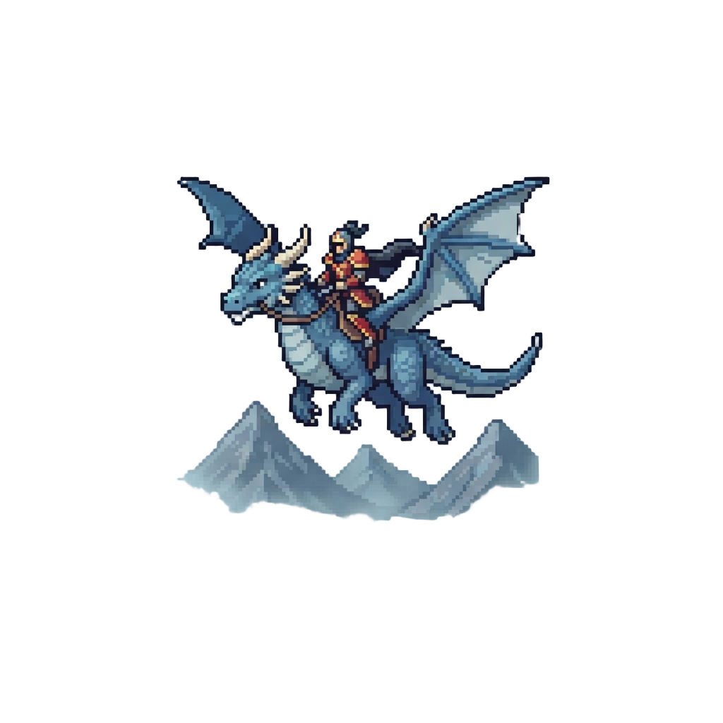 @image1 Depicted As an Epic Dragon Rider Soaring Over Misty Mountain Peaks