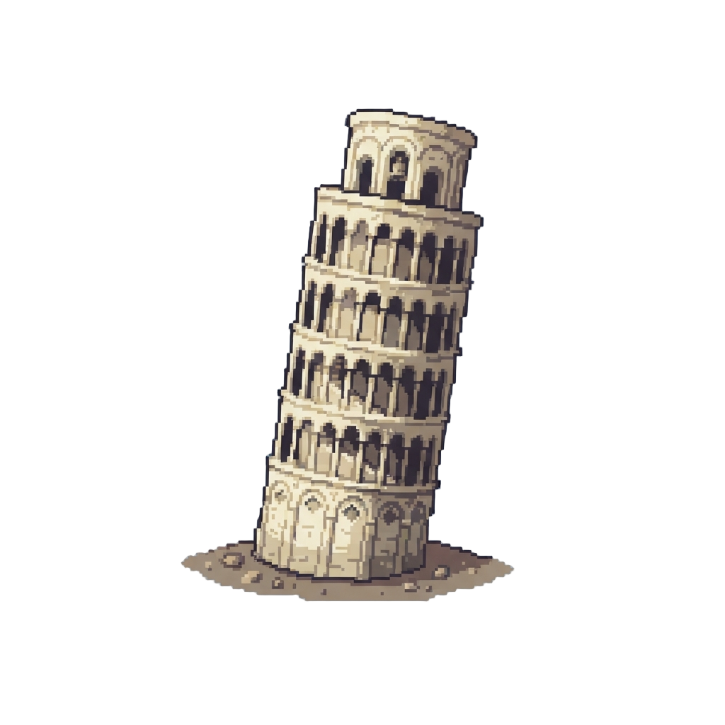 @image1 Leaning Casually Against the Leaning Tower of Pisa