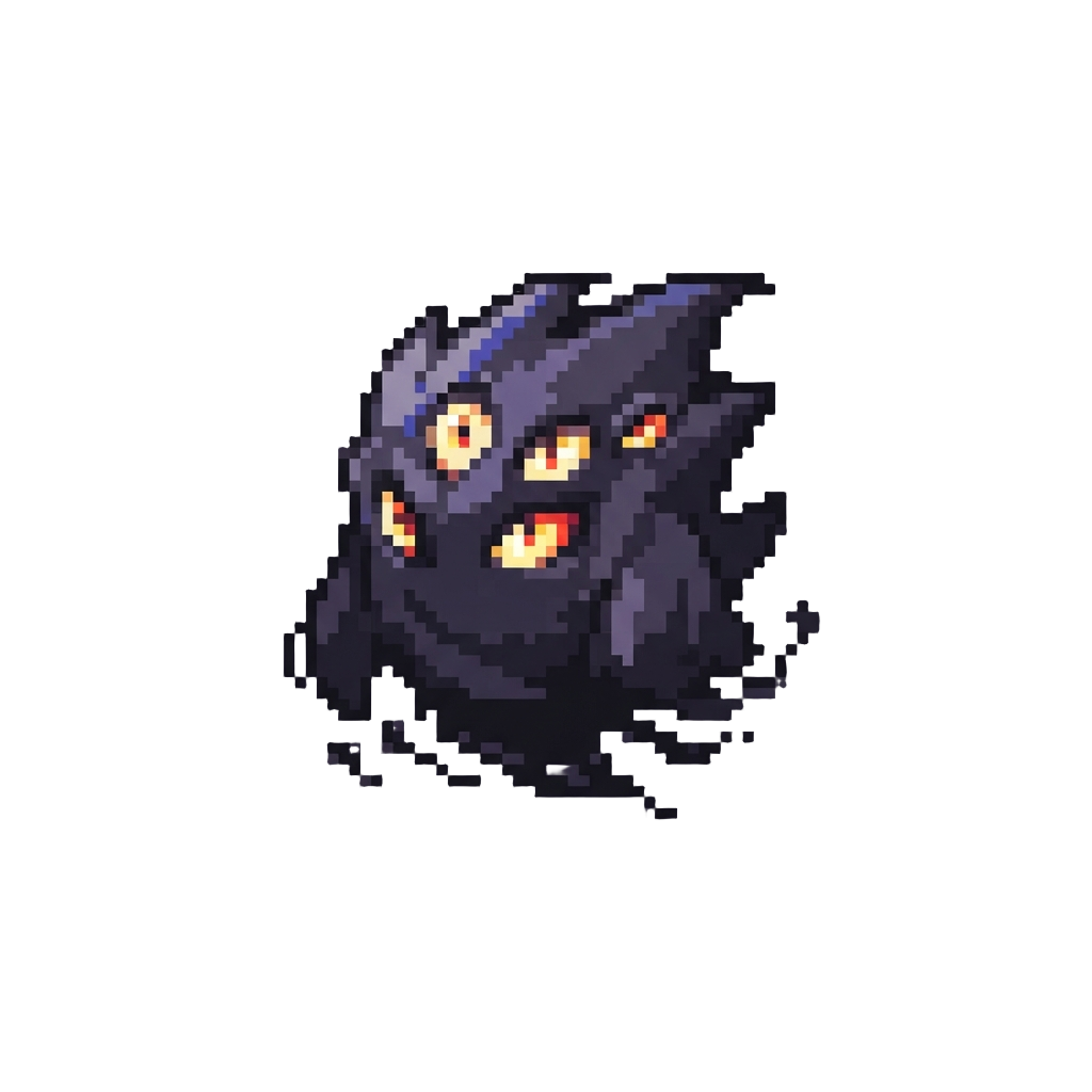 A Multi-eyed Shadow Creature