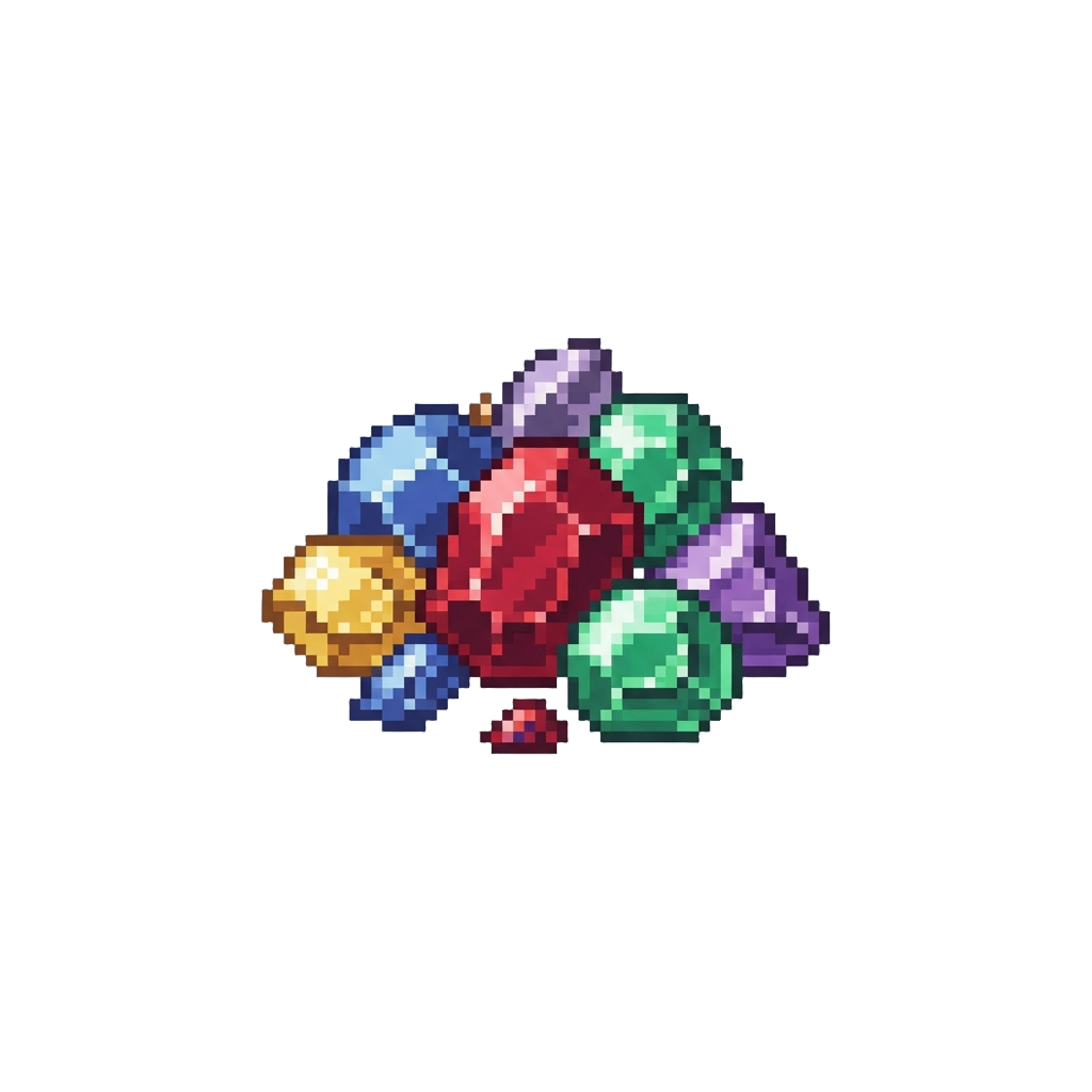 A Glittering Pile of Rare Gems