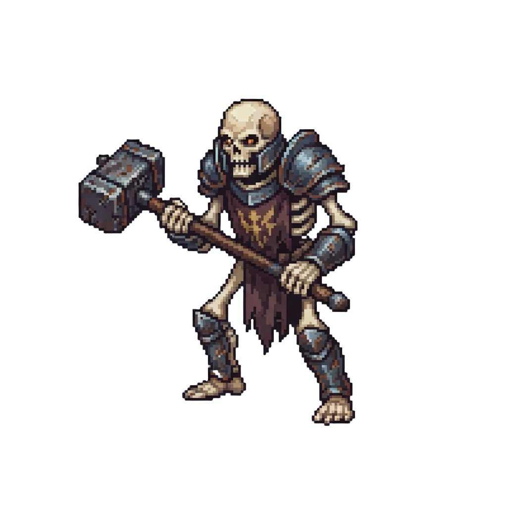 A Towering Skeletal Guardian