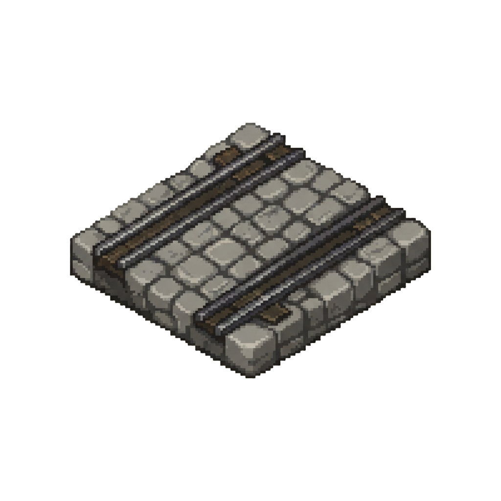The Cobblestone Station Crossing