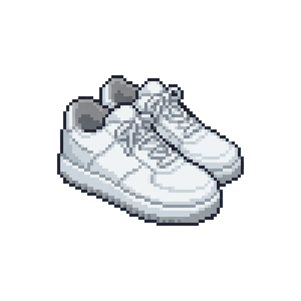Minimalist White Street Shoes