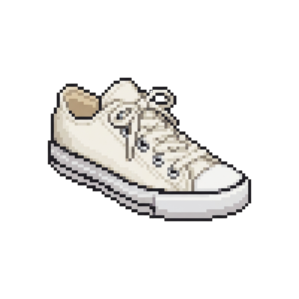 Classic White Canvas Sneakers