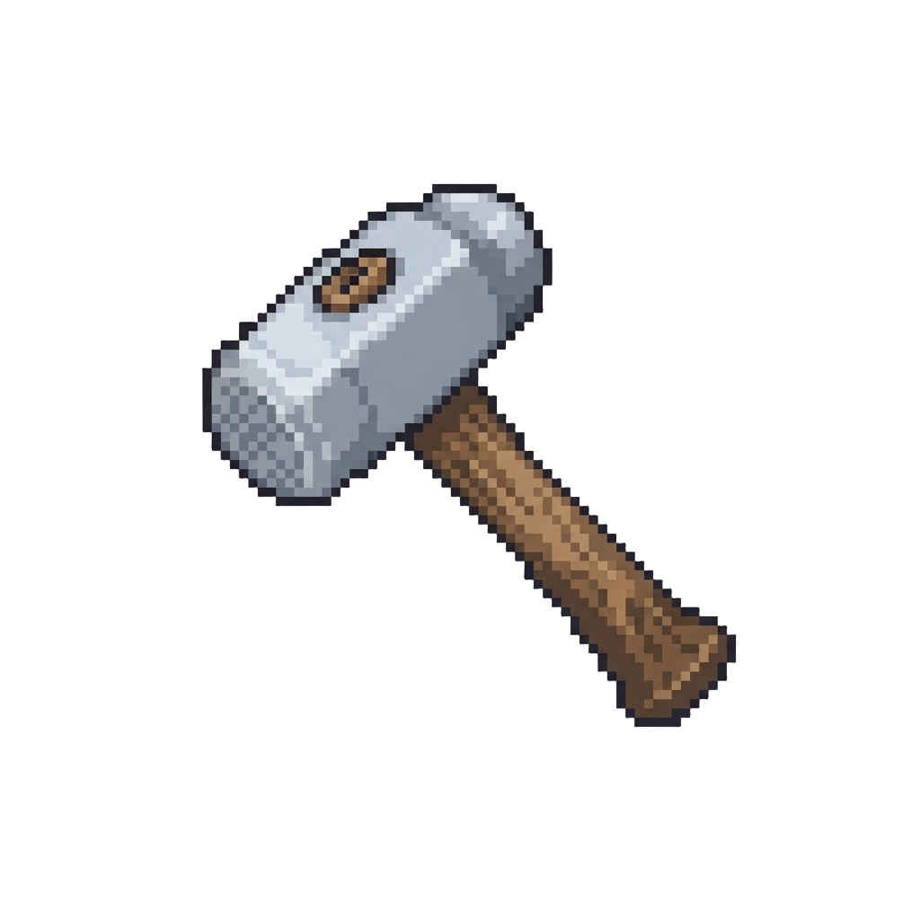 A Shiny Steel Sledgehammer