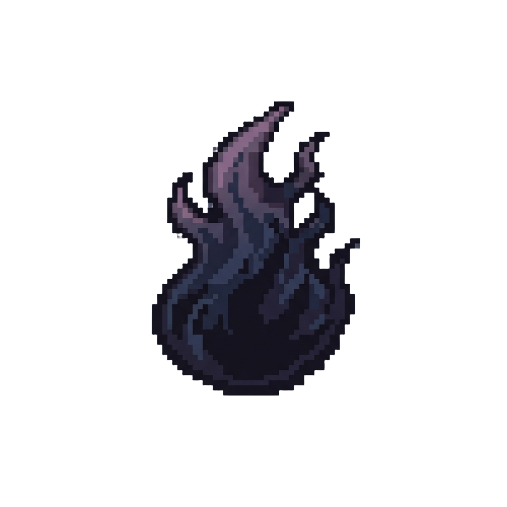A Dark Void Shadow Flame