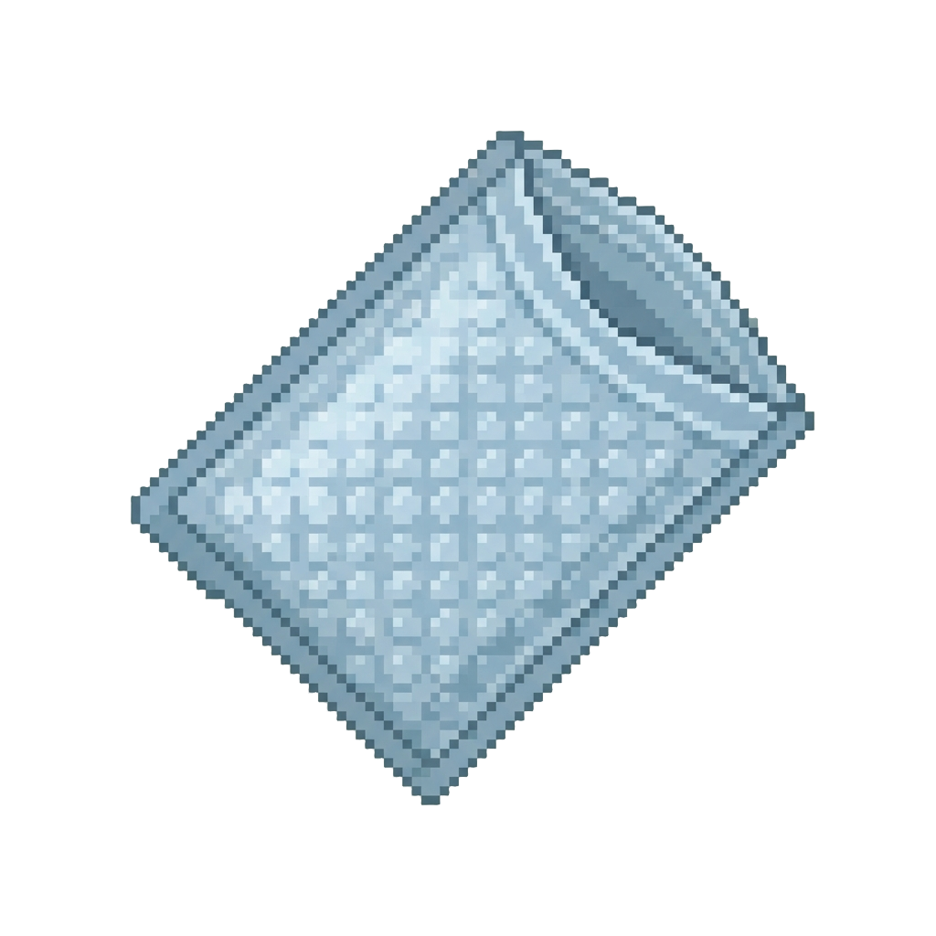 An Empty Bubble Wrap Pouch