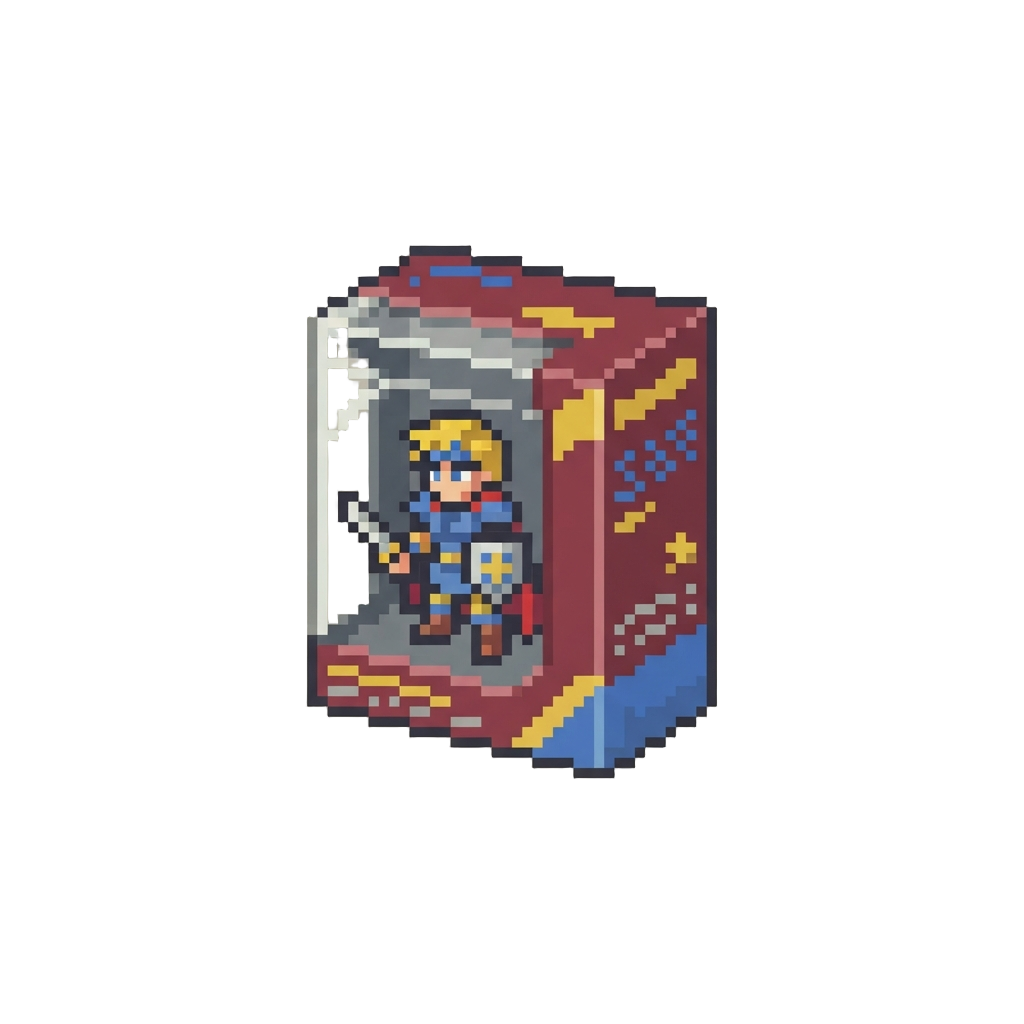 A Retro Boxed Action Figure That Looks Like @image1 with Mini Accessories