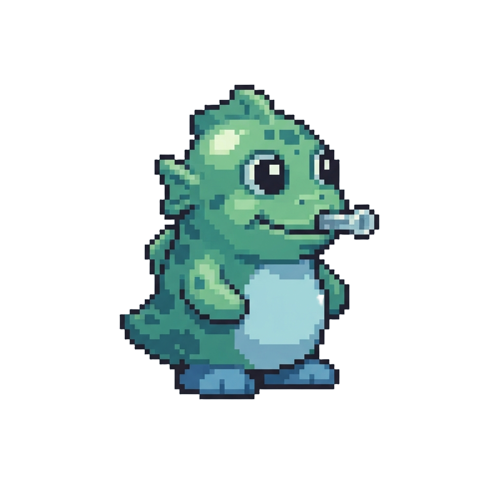 A Water-squirting Alien Figurine