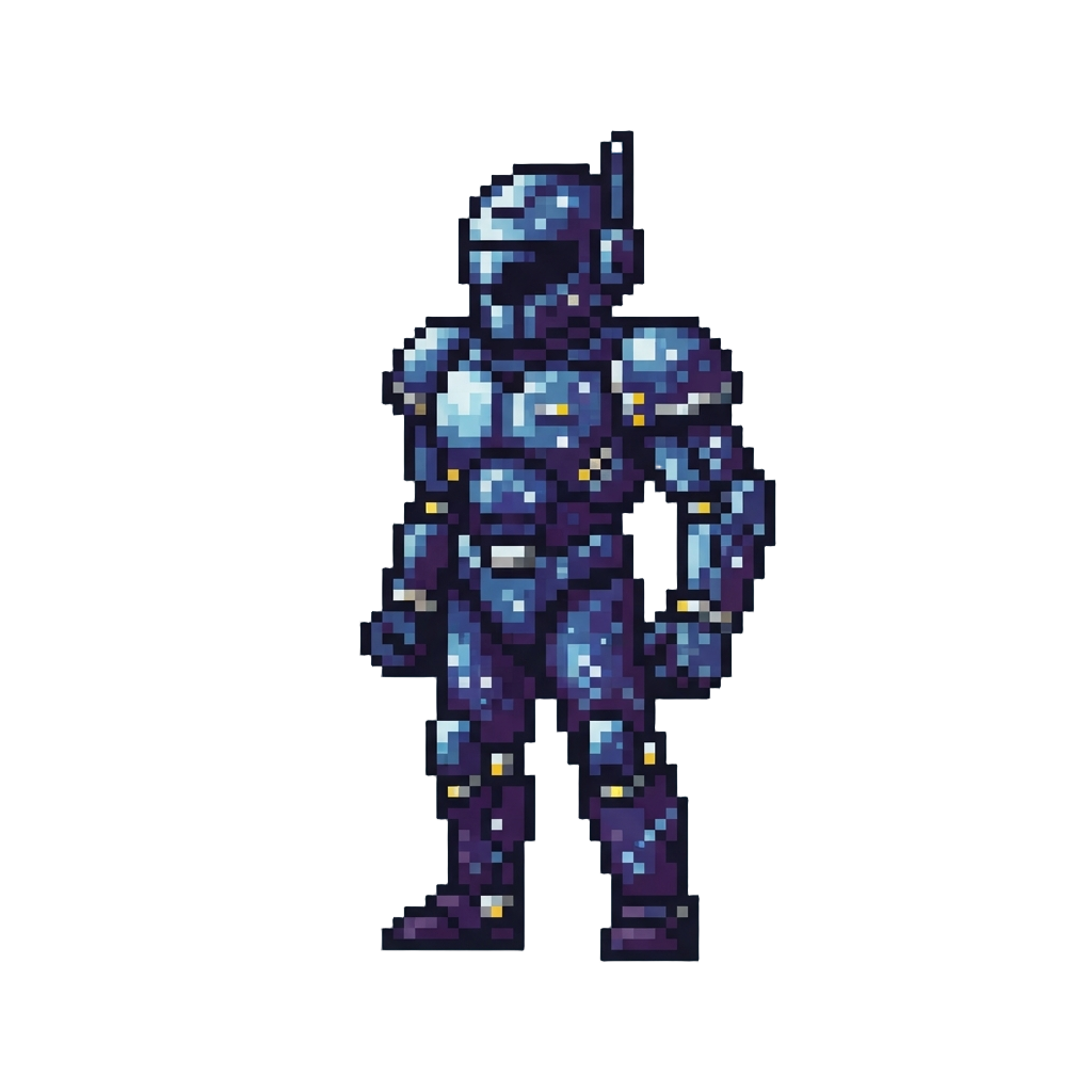 A Galaxy-edition Action Figure That Looks Like @image1