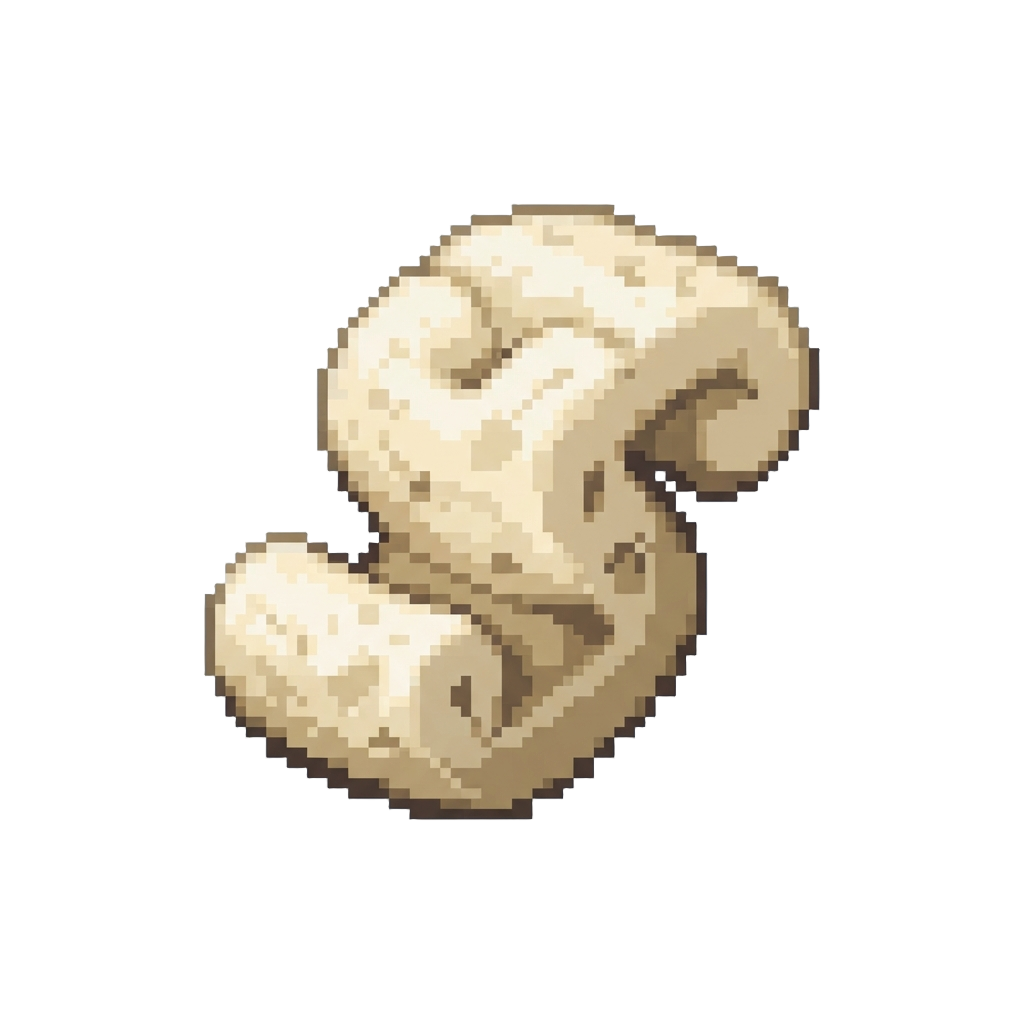 A Single Giant Plastic Packing Peanut
