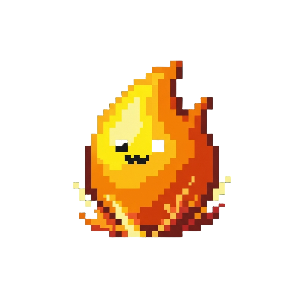 A Funny Little Lingering Flame Spark