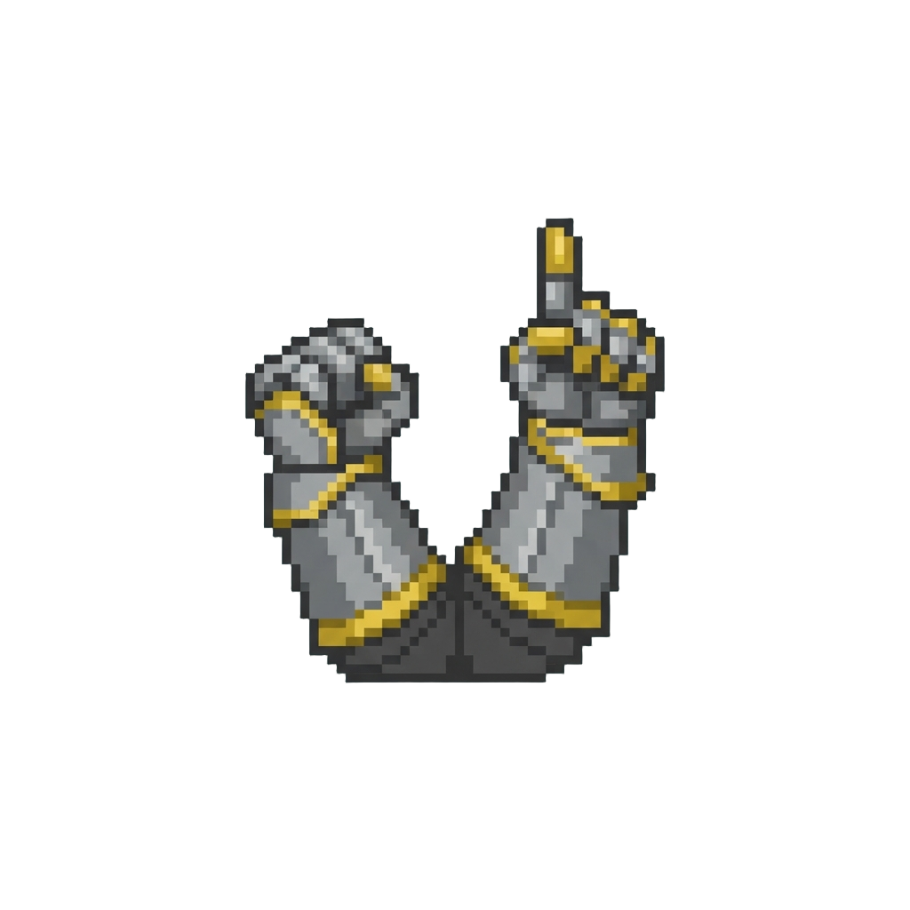 A Double Fist-pump and Skyward Point