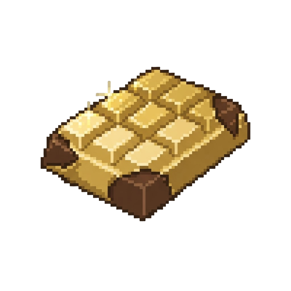 A Gigantic Golden Chocolate Bar