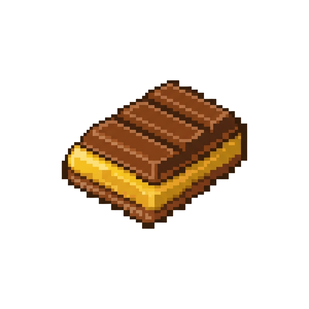 A Mini Caramel Chocolate Bar