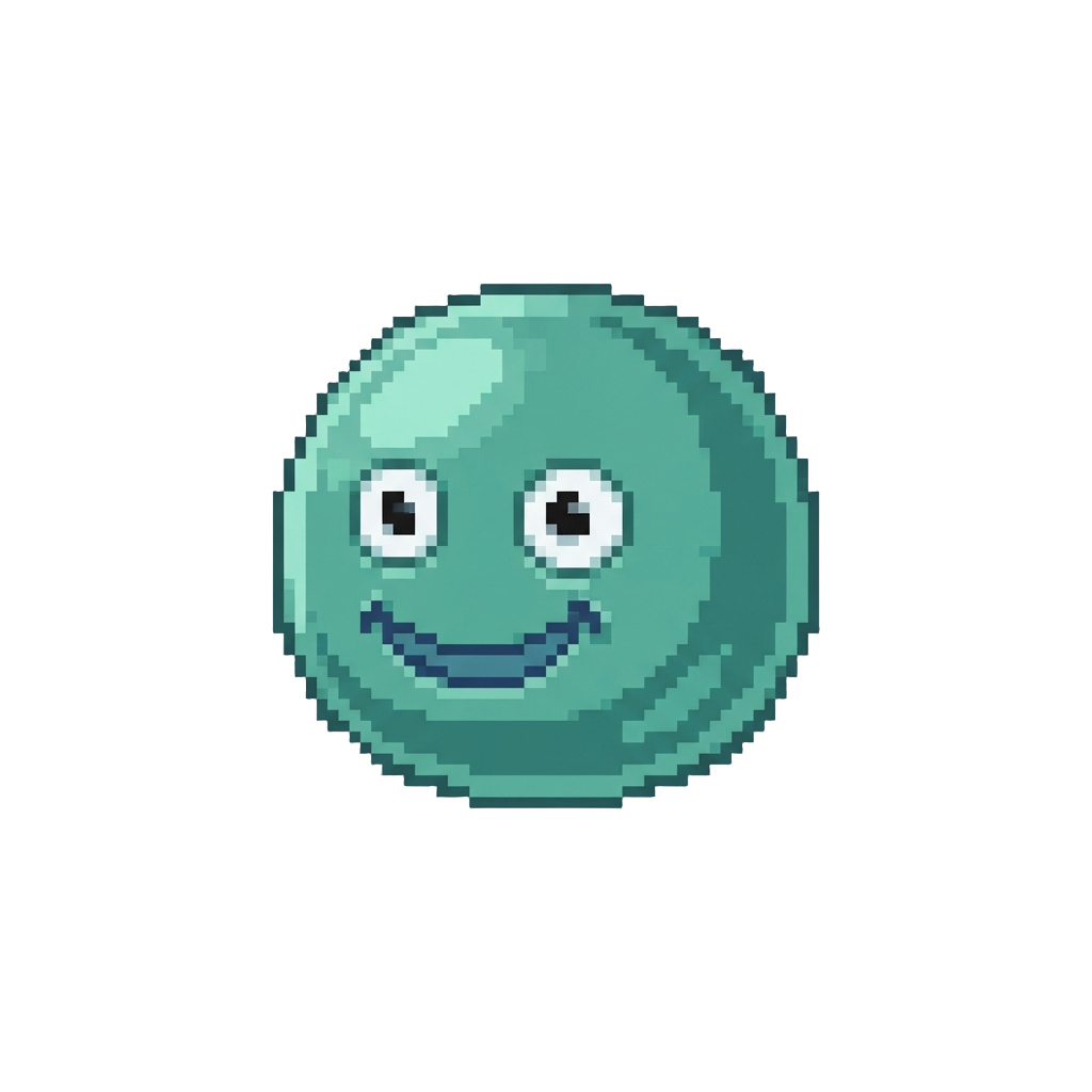 A Goofy Smiling Goo Bubble