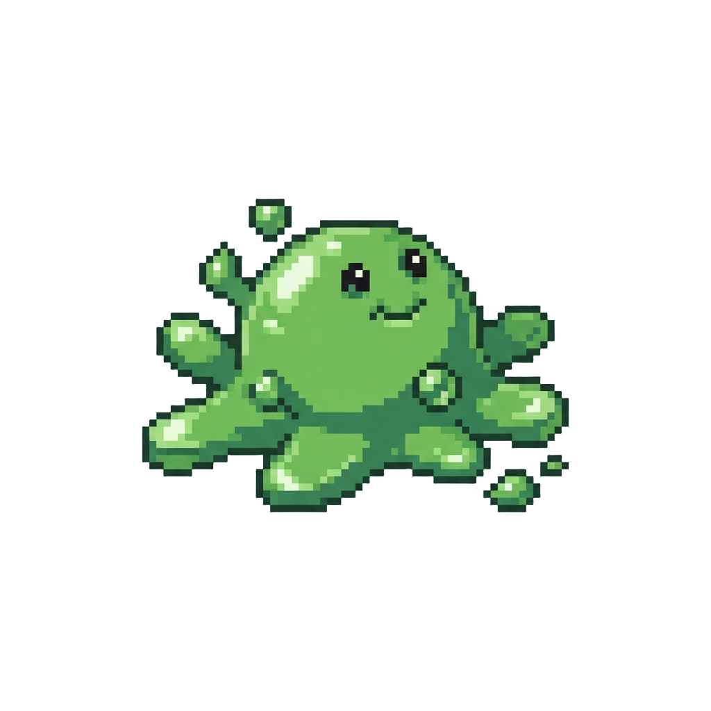 A Funny Oversized Slime Splat