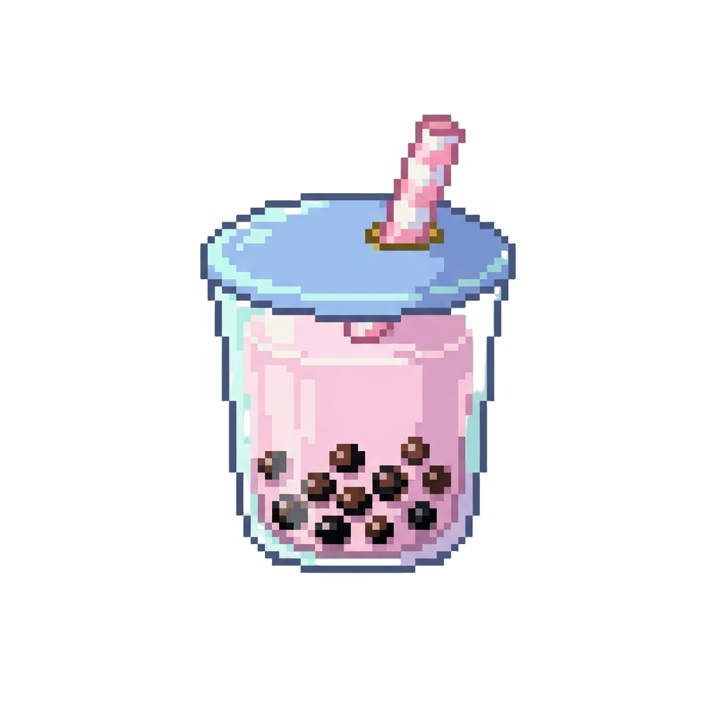 A Squishy Pastel Boba Cup