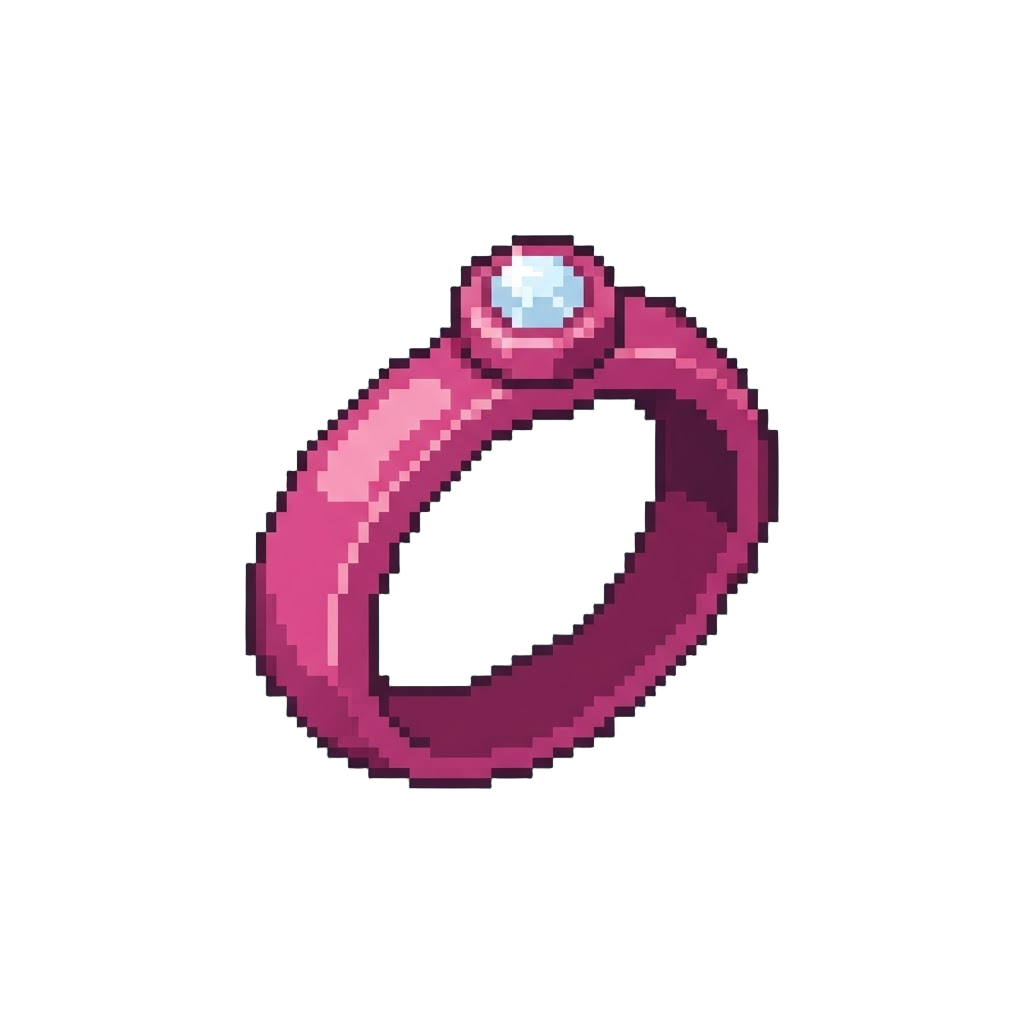 A Standard Plastic Ring