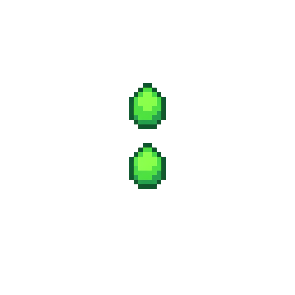 A Quiet Pop of Two Blinking Green Led Embers Drifting Down