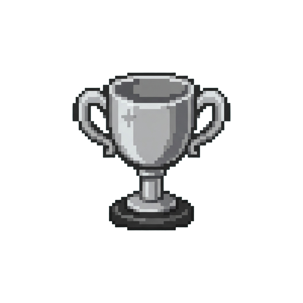 A Polished Silver Trophy Cup