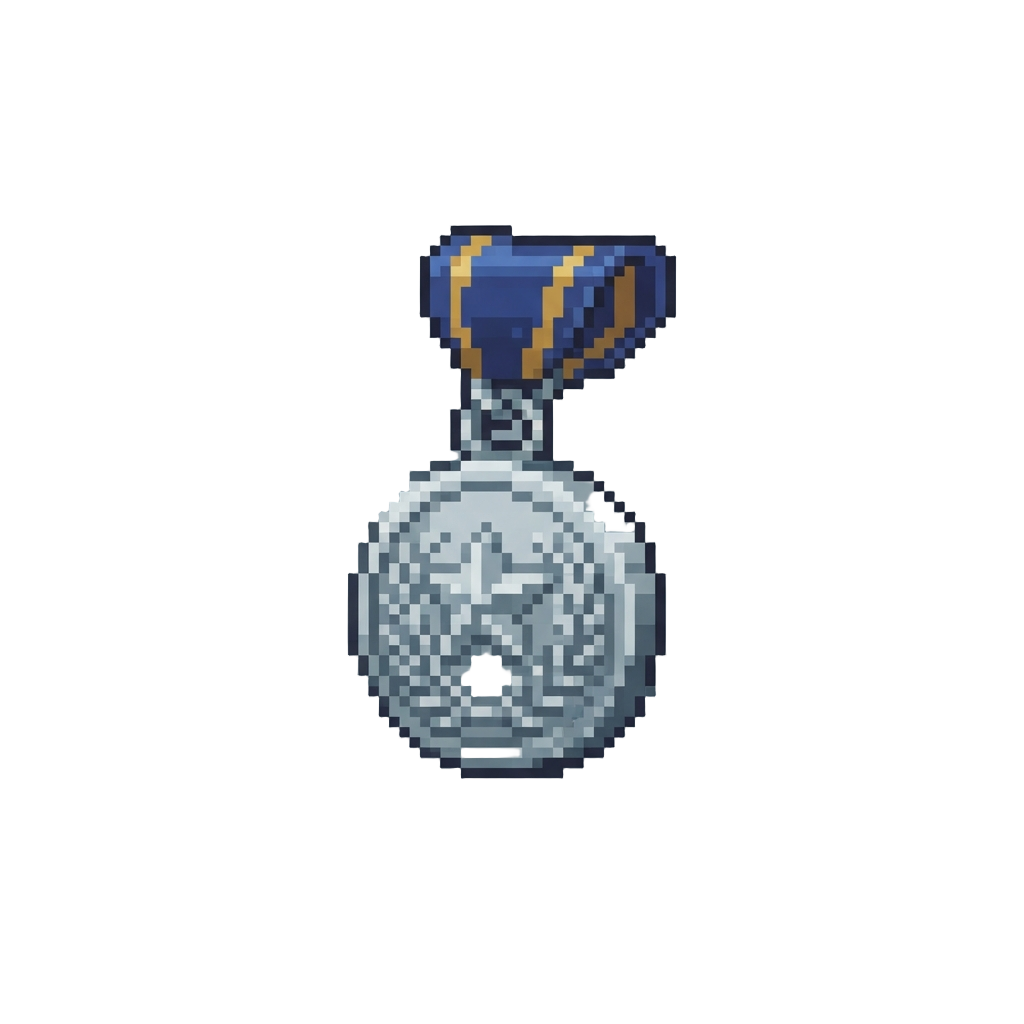 A Shiny Silver Medal
