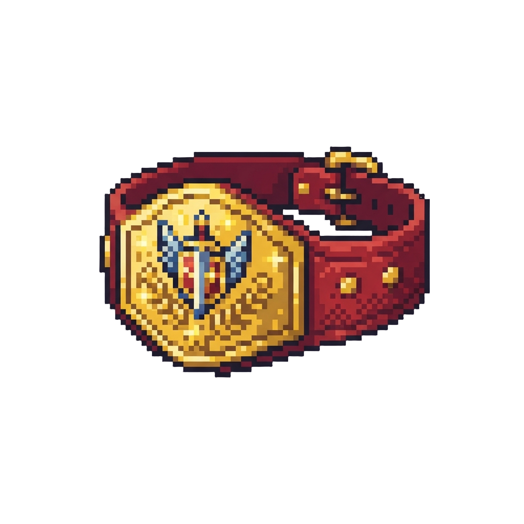 A Glittering Champion Belt