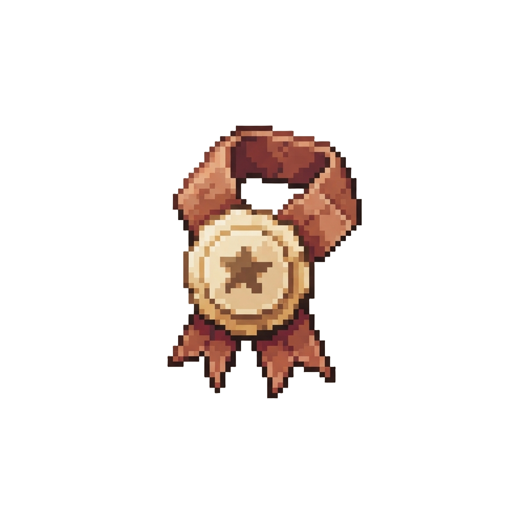 A Tiny Paper Medal