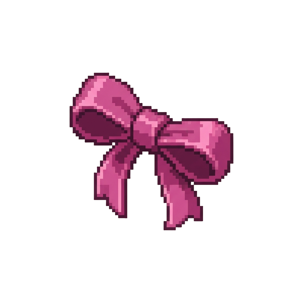 A Miniature Plastic Ribbon