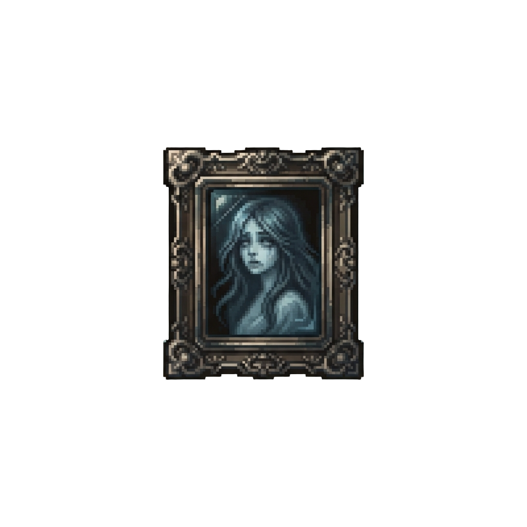 A Magical Haunted Photo-frame Tattoo That Captures the Wearer