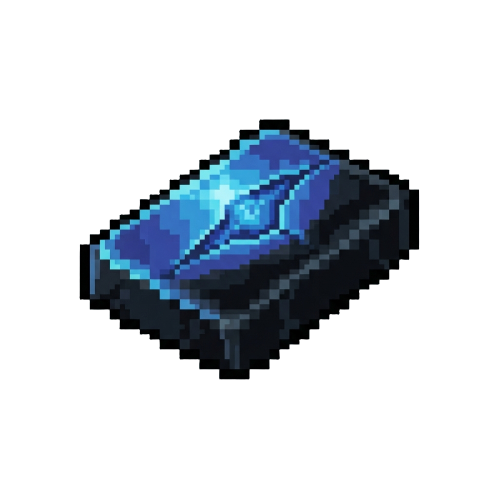 A Glowing Obsidian Board