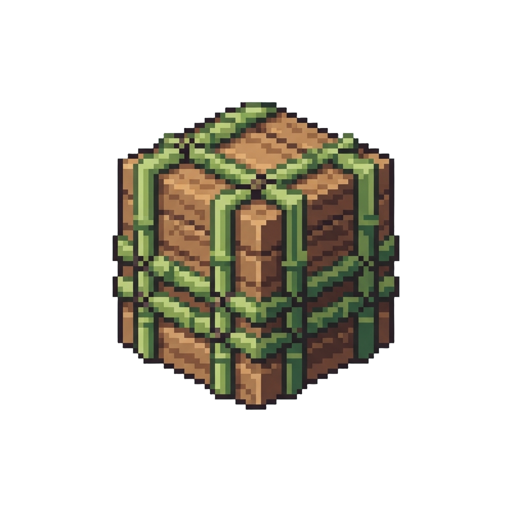 A Bamboo Reinforced Block