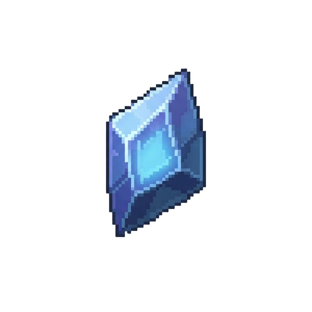 A Glowing Crystal Artifact