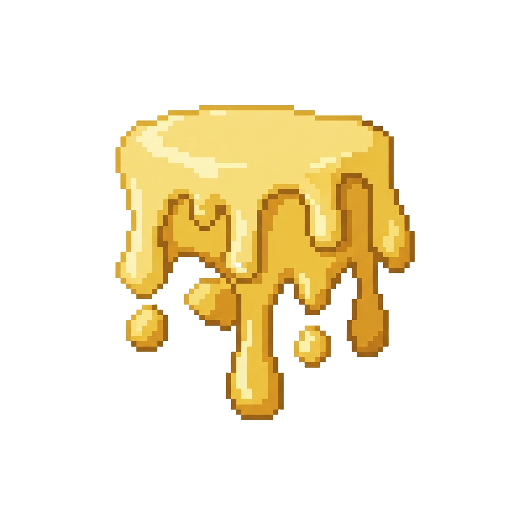 A Shower of Sticky Yellow Custard