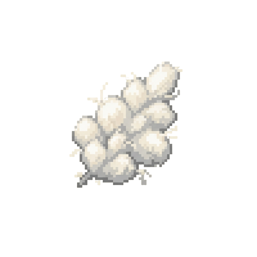 A Spray of Soft Down Stuffing