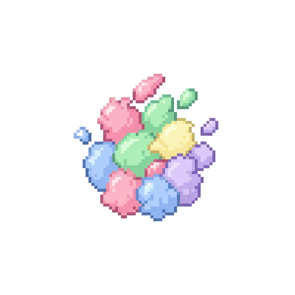 A Shower of Pastel Toy Fluff