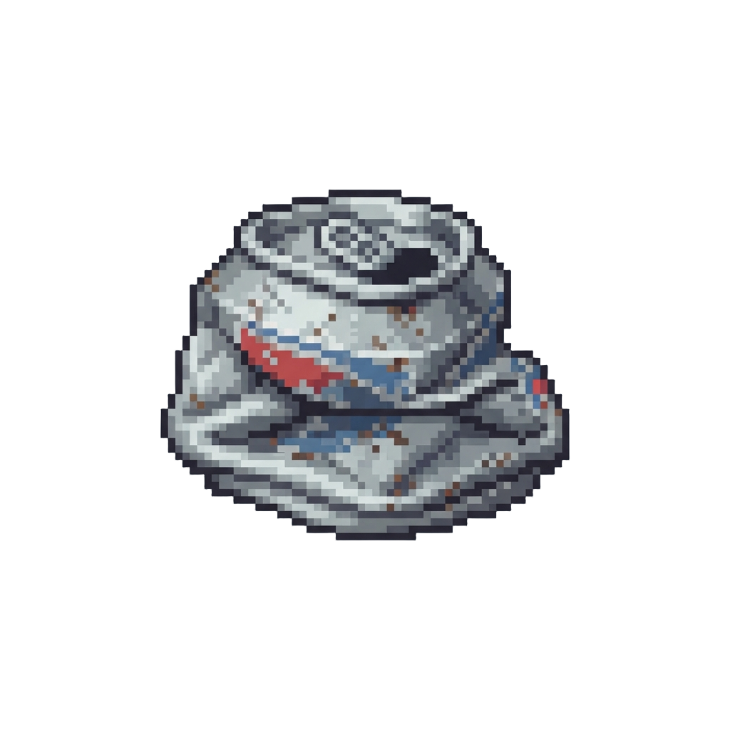 A Tiny Squished Tin Can